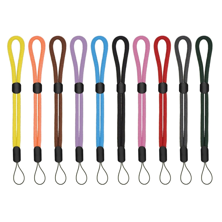 5pcs /Pack Adjustable Mobile Phone Anti-Lost Wrist Braided Lanyard U Disk Lanyard