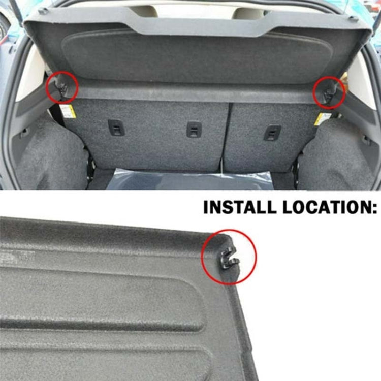 2pcs / Set For Ford Focus / Mondeo / Fiesta / C-Max Car Trunk Lid Clip Holder