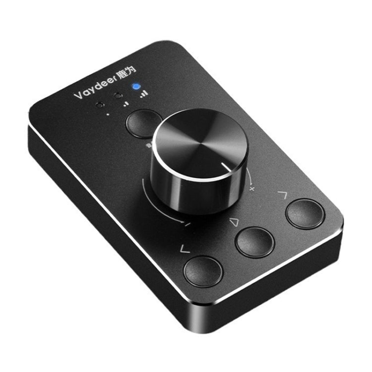 Vaydeer JP2011 USB Computer Volume Adjustment Controller Desktop Multimedia Rotary Button - Type-C