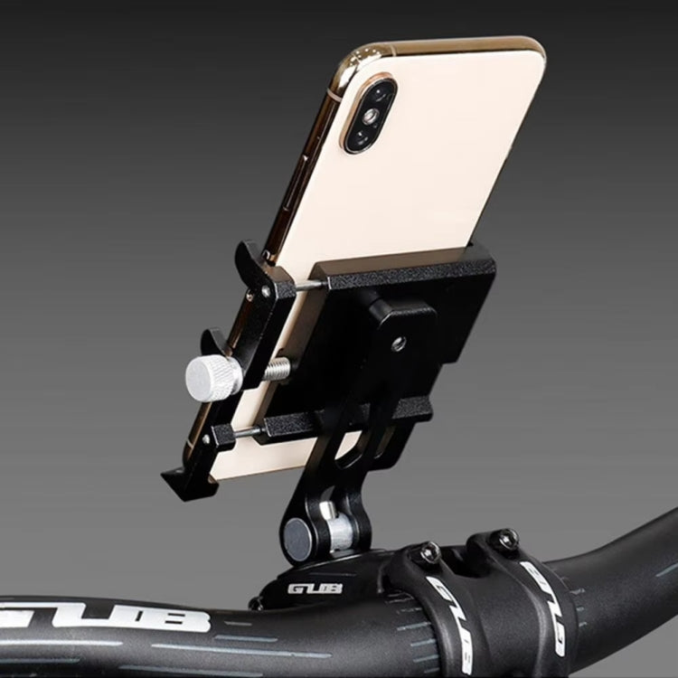 GUB G-95 Bicycle Mobile Phone Holder Bicycle Navigation Handlebar Bowl Cover Mount - Black
