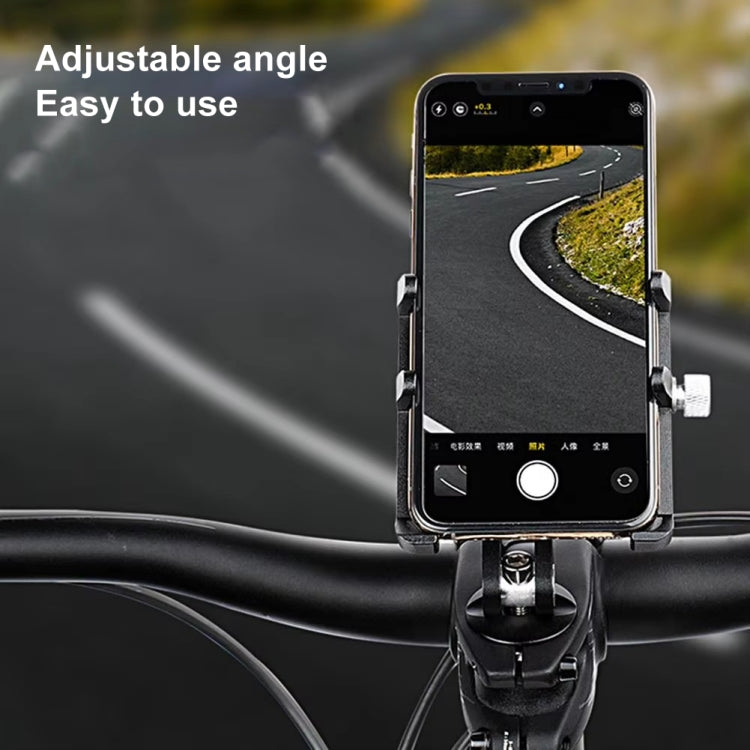 GUB G-95 Bicycle Mobile Phone Holder Bicycle Navigation Handlebar Bowl Cover Mount - Black