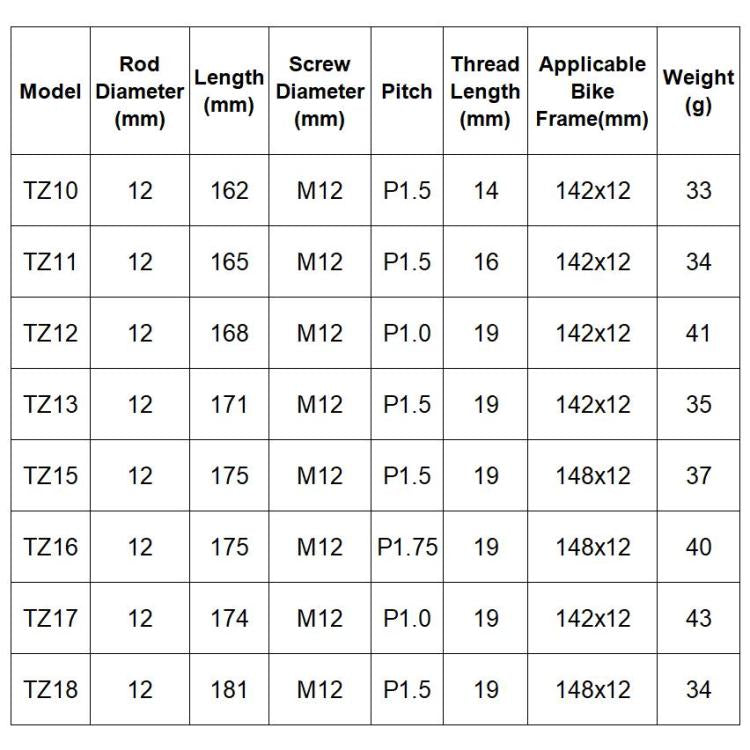 GUB TZ16 MTB Road Bicycle Frame Aluminium Bucket Axle Bar
