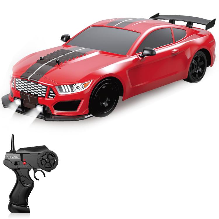 1:16 4WD Drift Spray Light Electric Remote Control Racing Car Toy, Model: SC16A01 - With 1 Lithium Battery