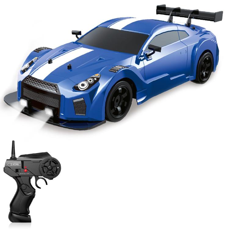 1:16 4WD Drift Spray Light Electric Remote Control Racing Car Toy, Model: SC16A02 - With 1 Lithium Battery