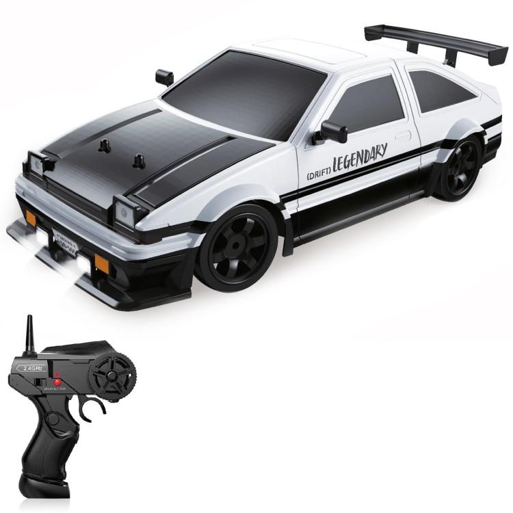 1:16 4WD Drift Spray Light Electric Remote Control Racing Car Toy, Model: SC16A03 - With 1 Lithium Battery