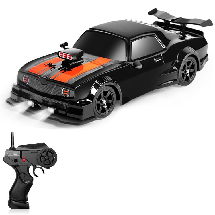 1:16 4WD Drift Spray Light Electric Remote Control Racing Car Toy, Model: SC16A04 - With 1 Lithium Battery