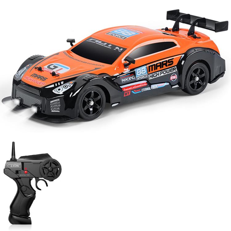 1:16 4WD Drift Spray Light Electric Remote Control Racing Car Toy, Model: SC16A06 - With 1 Lithium Battery