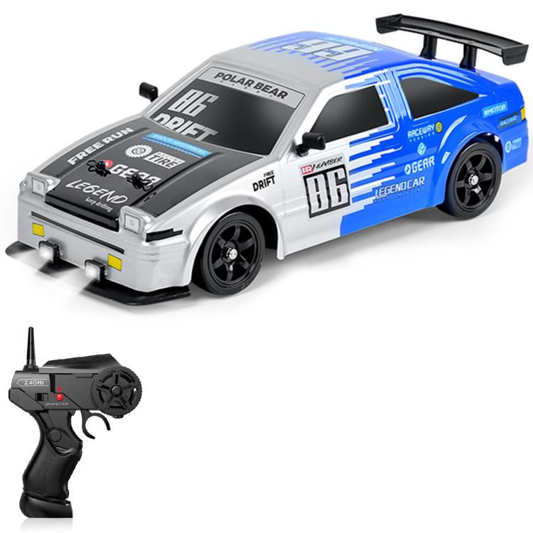 1:16 4WD Drift Spray Light Electric Remote Control Racing Car Toy, Model: SC16A07 - With 1 Lithium Battery