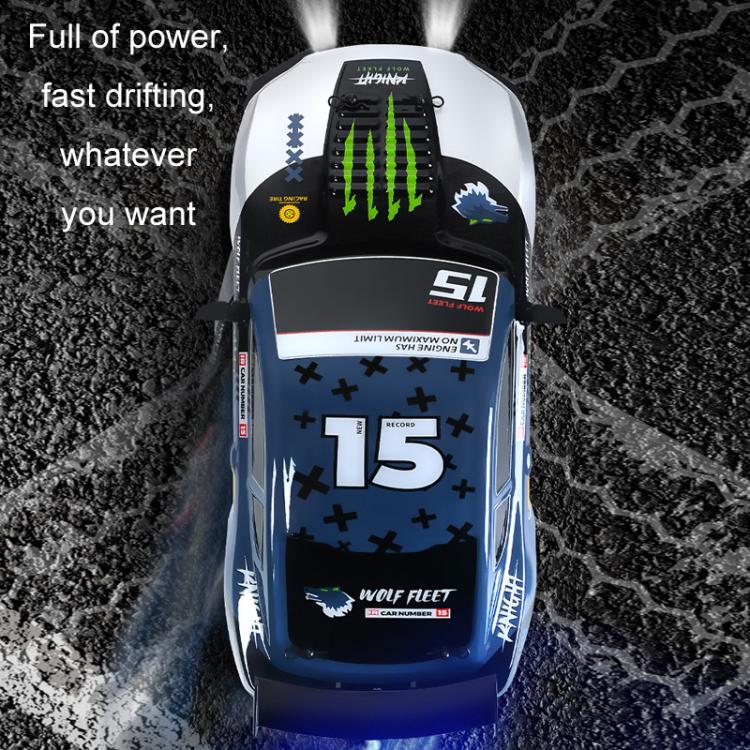 1:16 4WD Drift Spray Light Electric Remote Control Racing Car Toy, Model: SC16A01 - With 1 Lithium Battery