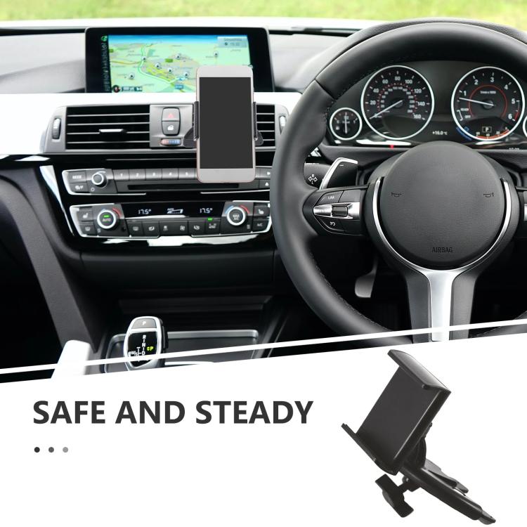 Car CD Slot Phone And Tablet Holder Mount GPS Navigator Stand 7 Inch