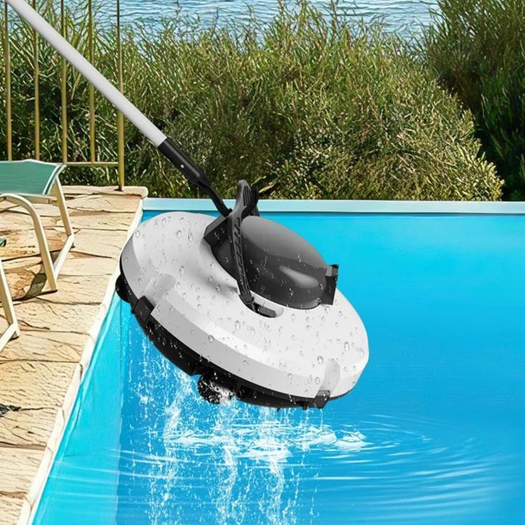 Pool Robot Cleaners Fixedly Connected Telescopic Pole Hook - Black
