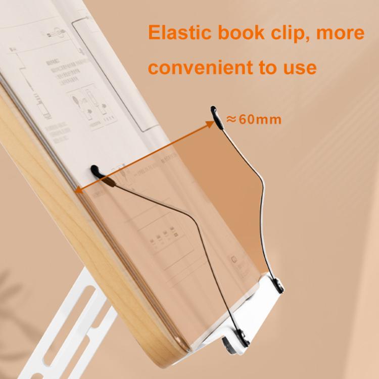 Vaydeer YD1011 360-Degree Rotating Lifting Reading Stand Multifunctional Folding Tablet Stand - Silver