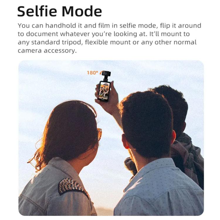 Ordro HD DV Three-Axis Anti-Shake Gimbal Rotating Screen Pocket Camera
