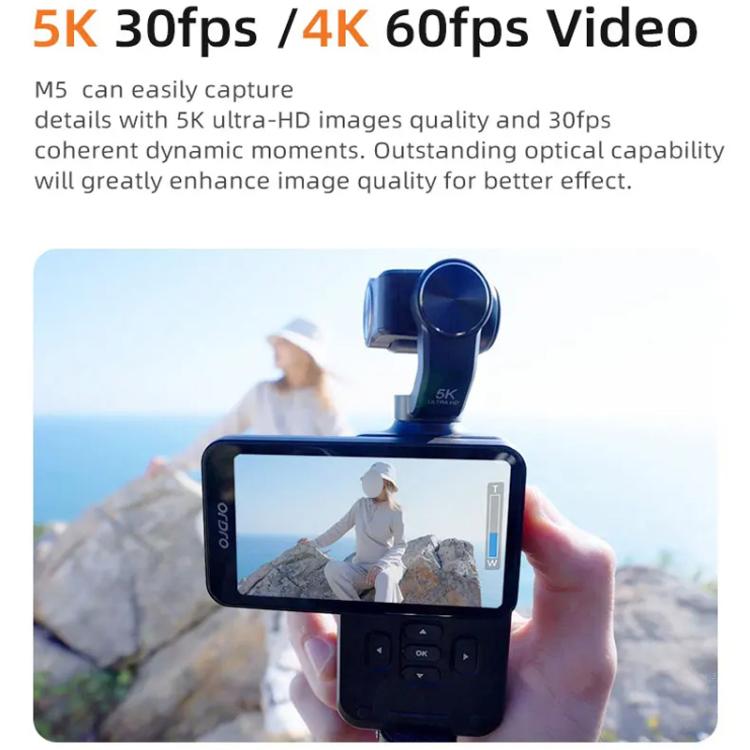 Ordro HD DV Three-Axis Anti-Shake Gimbal Rotating Screen Pocket Camera