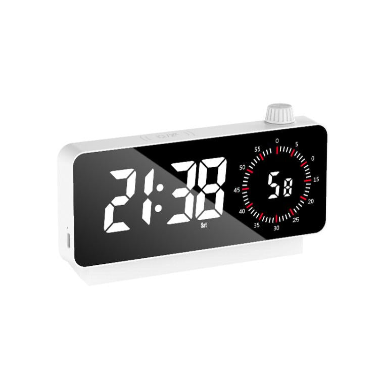 Multi-Functional LED Screen Mirror Charging Alarm Clock Reminder Visual Timer