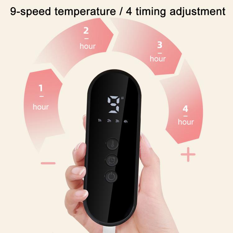 40x76cm Electric Heating Pad With 9 Heat Settings , 4 Timer Levels