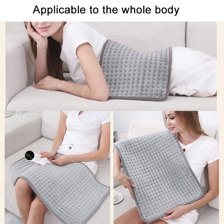 50x100cm Electric Heating Pad With 9 Heat Settings , 4 Timer Levels