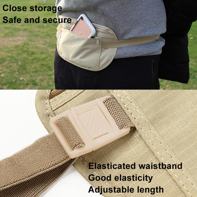 AOTU AT8853 Travelling Close Anti-theft Waist Pack Sports Thin Invisible Wallet