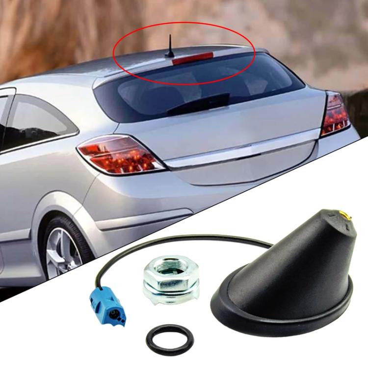 For Opel Car Modification Short Antenna Base Accessories - Black