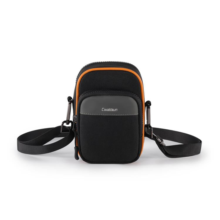 Cwatcun D168 Small Convenient Camera Bag Scratch-Resistant And Wear-Resistant Microslice Card Camera Pouch - Black