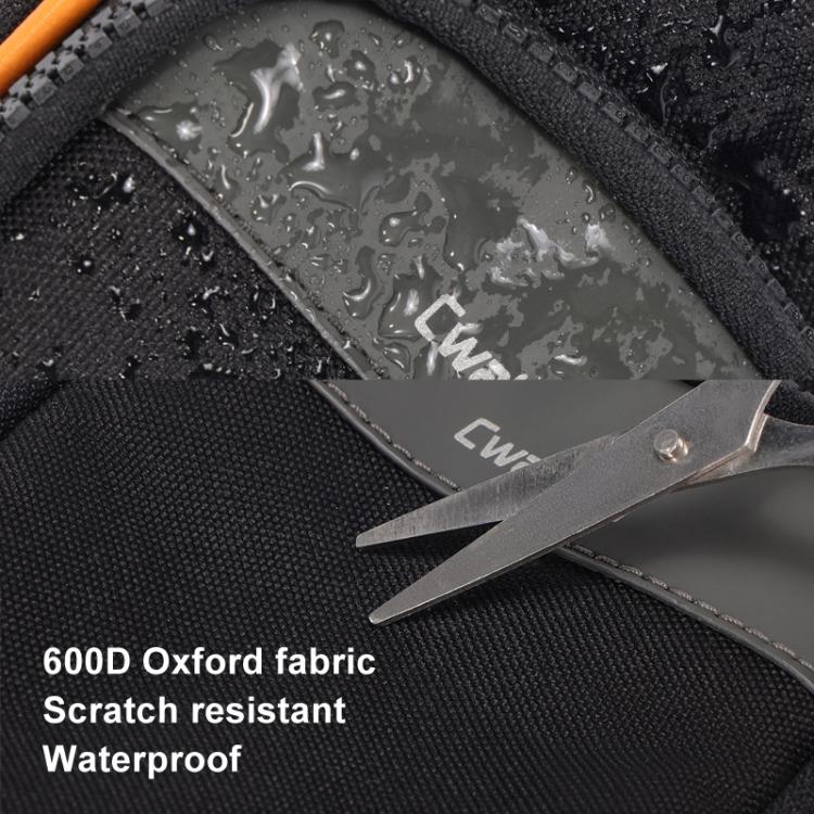 Cwatcun D168 Small Convenient Camera Bag Scratch-Resistant And Wear-Resistant Microslice Card Camera Pouch - Black