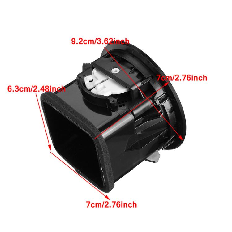 For Vauxhall Adam / Corsa D Car Air Conditioning Vents - Black