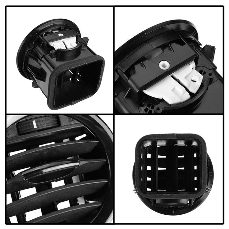 For Vauxhall Adam / Corsa D Car Air Conditioning Vents - Black