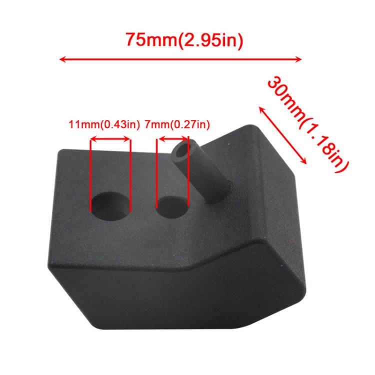 For Toyota / Lexus Car Seat Spacer Lift Gasket - Black