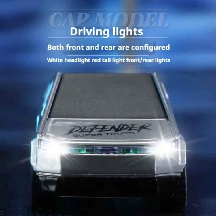 1:64 Mini Alloy 2.4Ghz Remote Control Car Children Rechargeable Model Car, Color: AO-5501E Gray