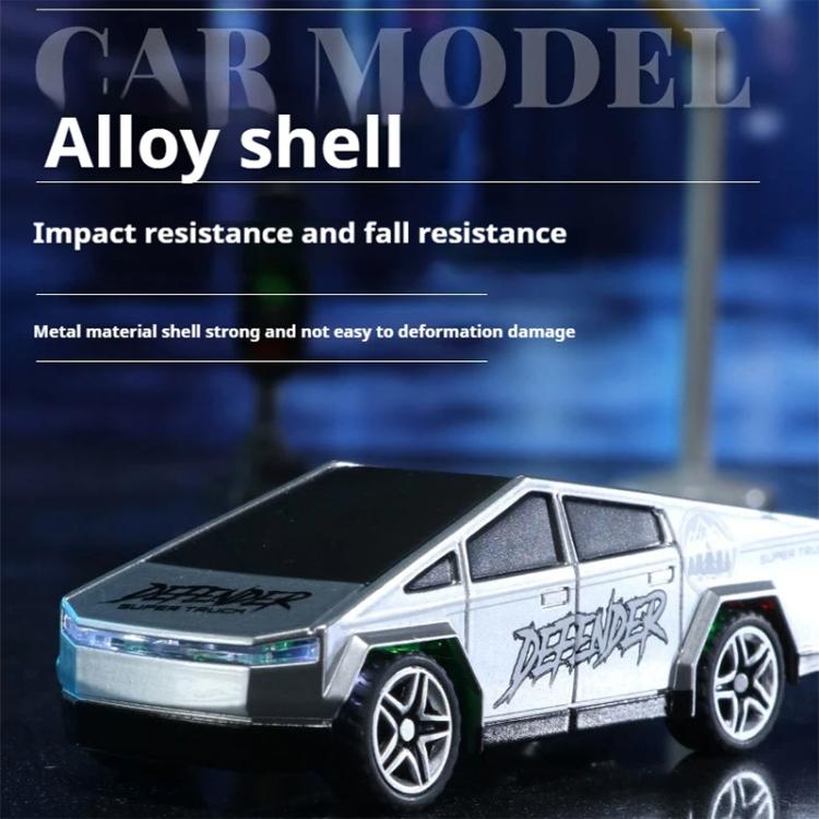 1:64 Mini Alloy 2.4Ghz Remote Control Car Children Rechargeable Model Car, Color: AO-5501E Gray