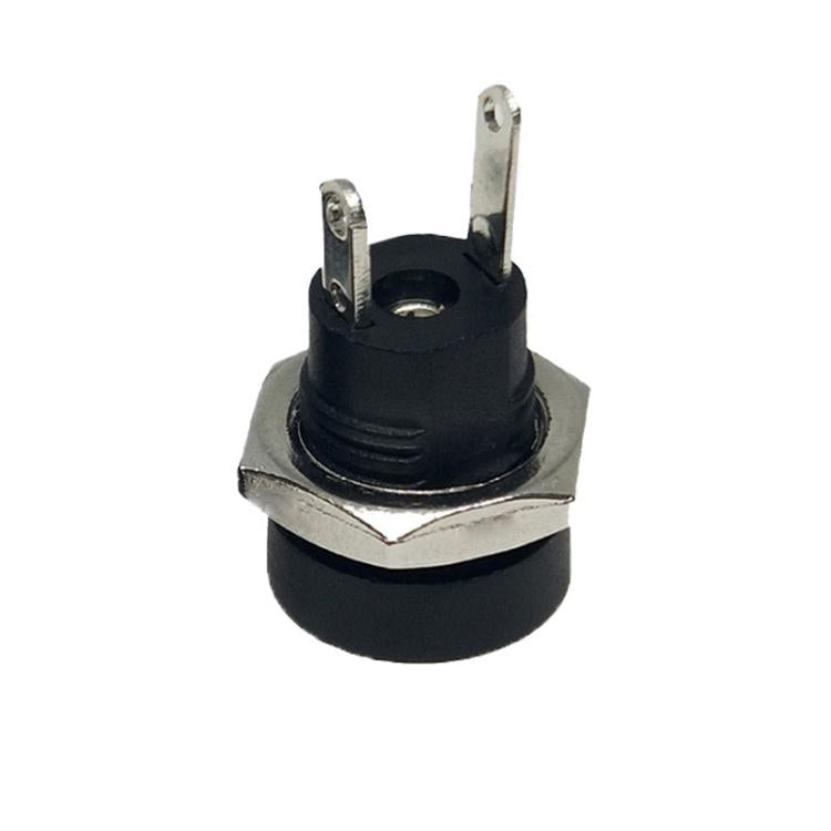 30pcs Electronic Equipment DC Female Power Socket With Nut, Needle Core: DC3.5x1.3MM