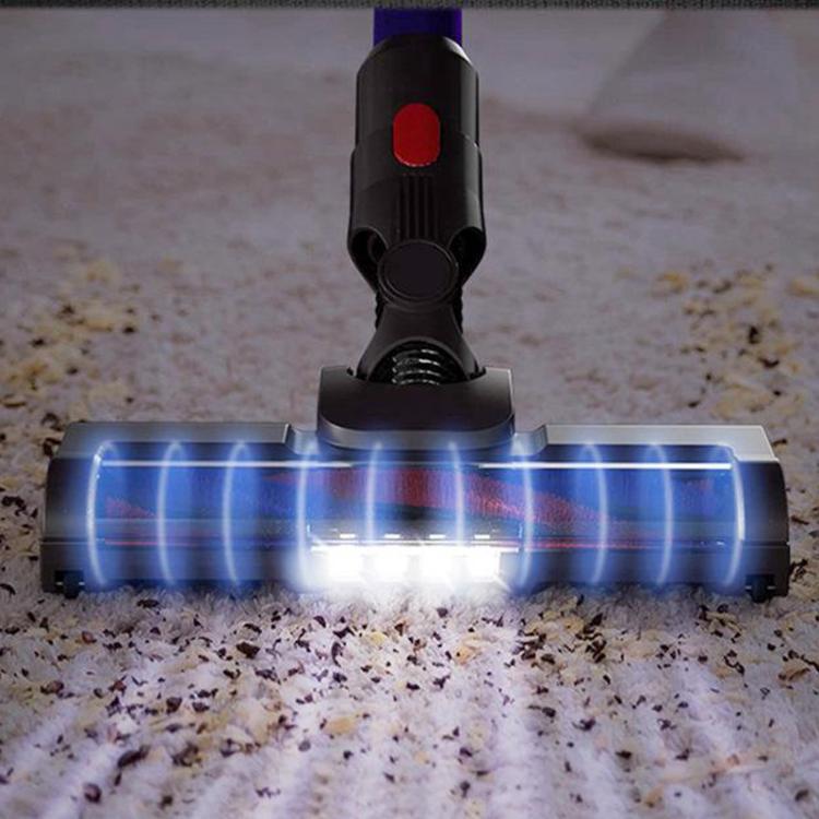 For Dyson V7 / V8 / V10 / V11 Vacuum Cleaner Floor Brush Head With LED Light 03B Roller Soft Velvet