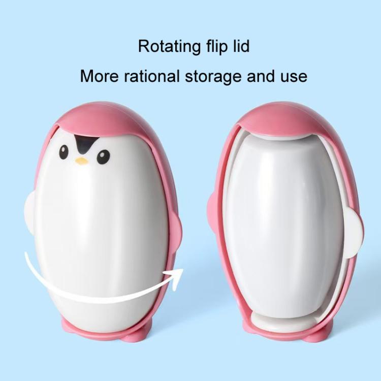 Penguin Lint Remover Washable Household Cleaning Hair Sticker Simple Clothes Dusting Hair Remover Brush