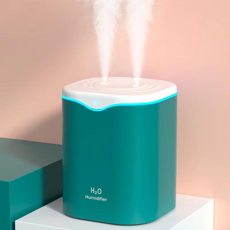 SD03 2L Large Capacity Dual Spray Port Humidifier Desktop Air Aroma Mist With Night Light