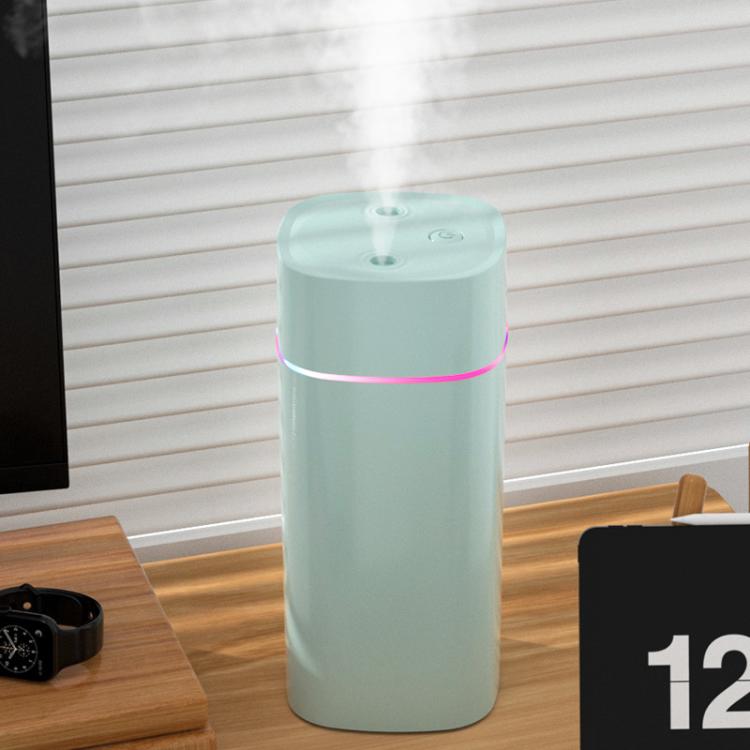 SD08 600ml Large Capacity Car Humidifier USB Dual Spray Air Aromatherapy Diffuser