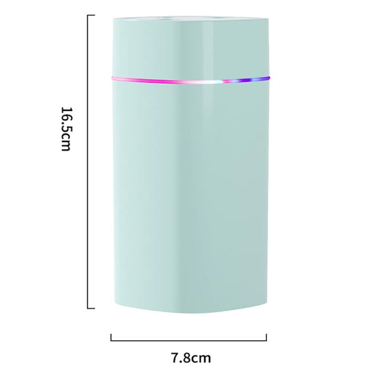 SD08 600ml Large Capacity Car Humidifier USB Dual Spray Air Aromatherapy Diffuser