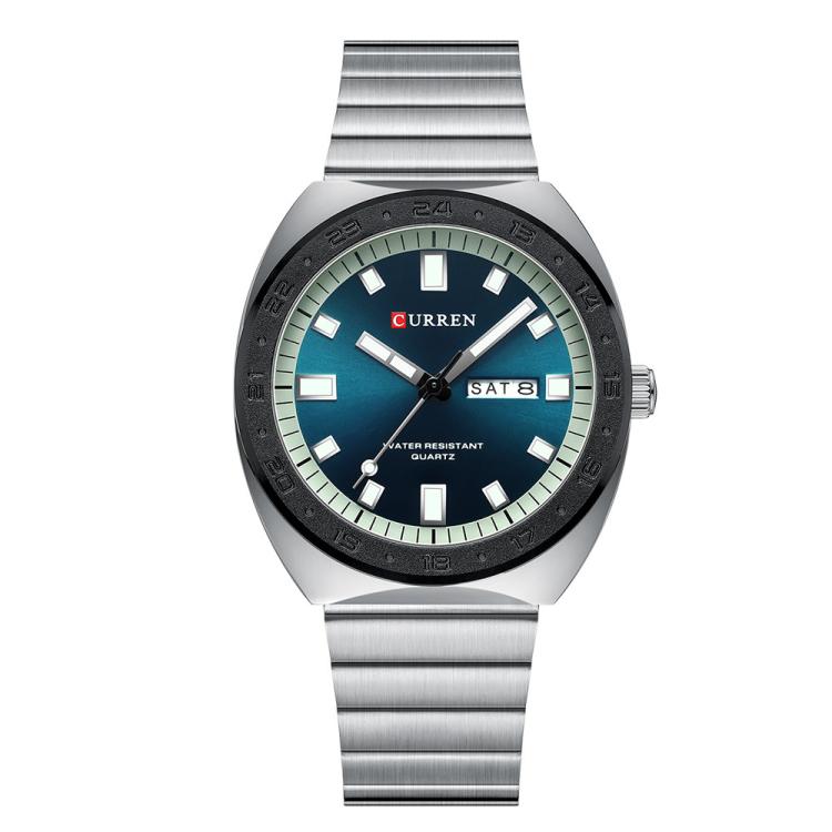 Curren Calendar Steel Strap Business Quartz Men Watch