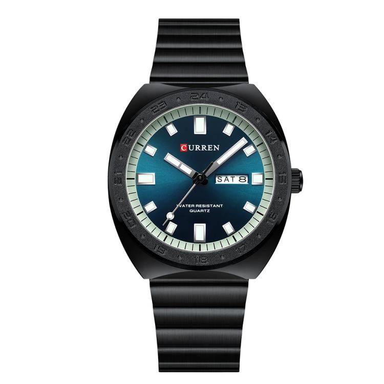 Curren Calendar Steel Strap Business Quartz Men Watch