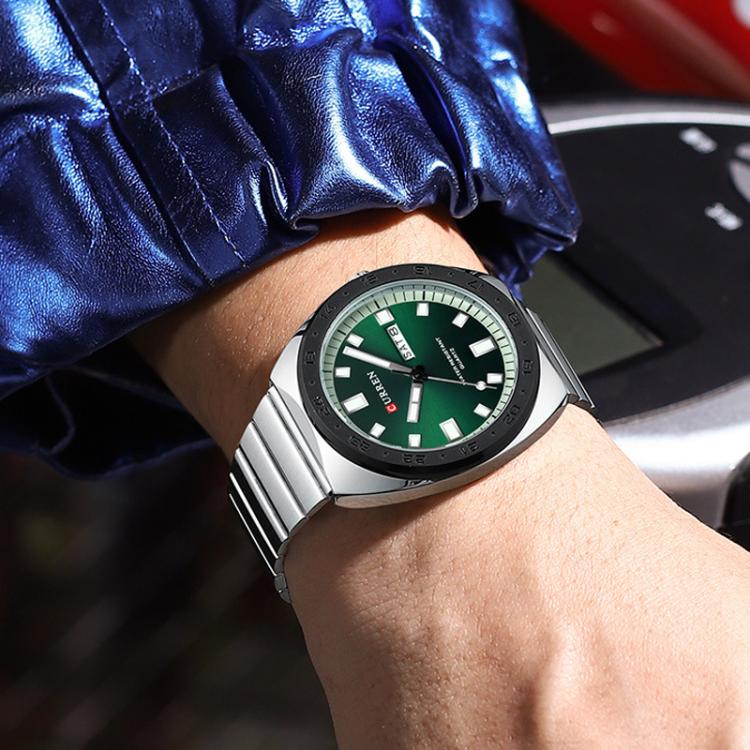 Curren Calendar Steel Strap Business Quartz Men Watch