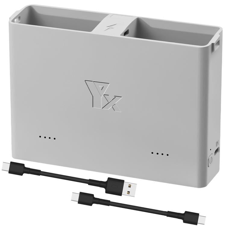 For DJI Mini 4 Pro / Mini 3 Pro / Mini 3 YX  Two-Way Charger Battery Manager - Silver