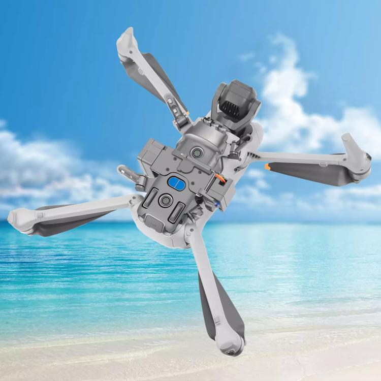For DJI Air 3S / Air 3 Drone YX Airdrop System Rechargeable Thrower Load 500g - Gray