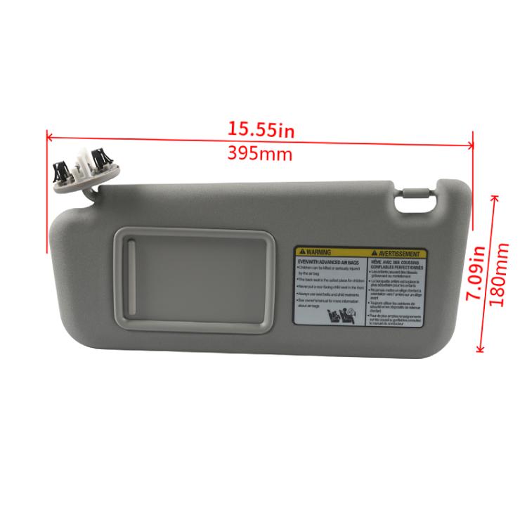 For Toyota RAV4  Car Left Sun Visor - Gray