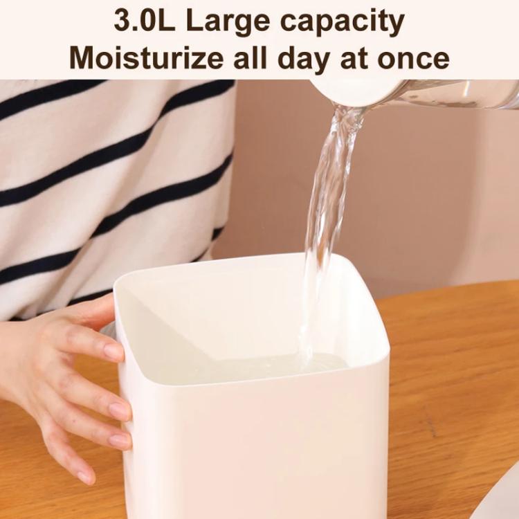 A7 USB Large Mist Volume Dual Spray Humidifier With Dazzling Streaming Light