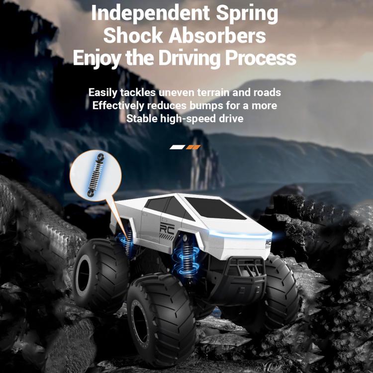 JJR/C Q185 Amphibious Off-Road Stunt Climbing 2.4G Remote Control Car Children Toys - Silver