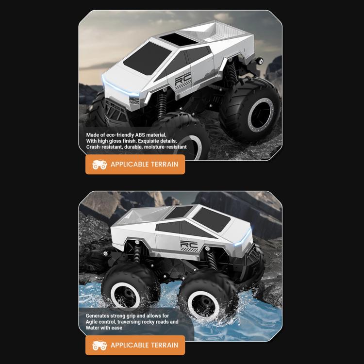 JJR/C Q185 Amphibious Off-Road Stunt Climbing 2.4G Remote Control Car Children Toys - Silver