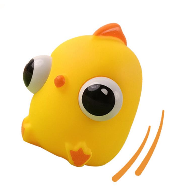 3pcs /Pack Kawaii Squeeze Eye-Popping Toys Set Cartoon Animal Decompression Toys, Style: Dog