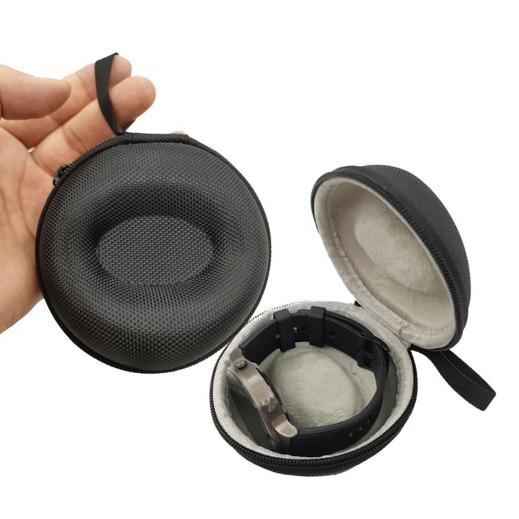 Smart Watch Bag Storage Box for Apple/Xiaomi/OPPO/Huawei - Black Gray