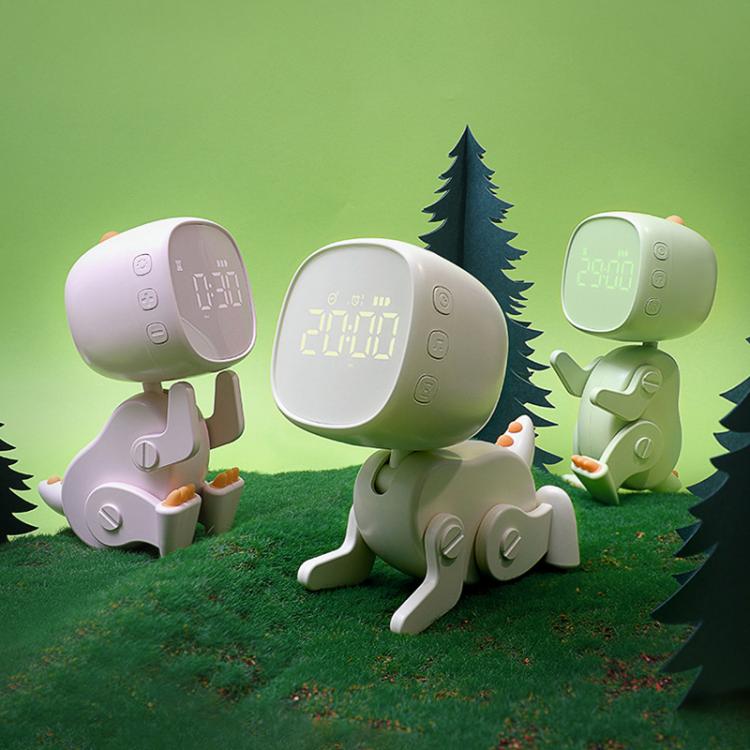 Cartoon Variety Dinosaur USB Charging LED Screen Timer Night Light Electronic Alarm Clock
