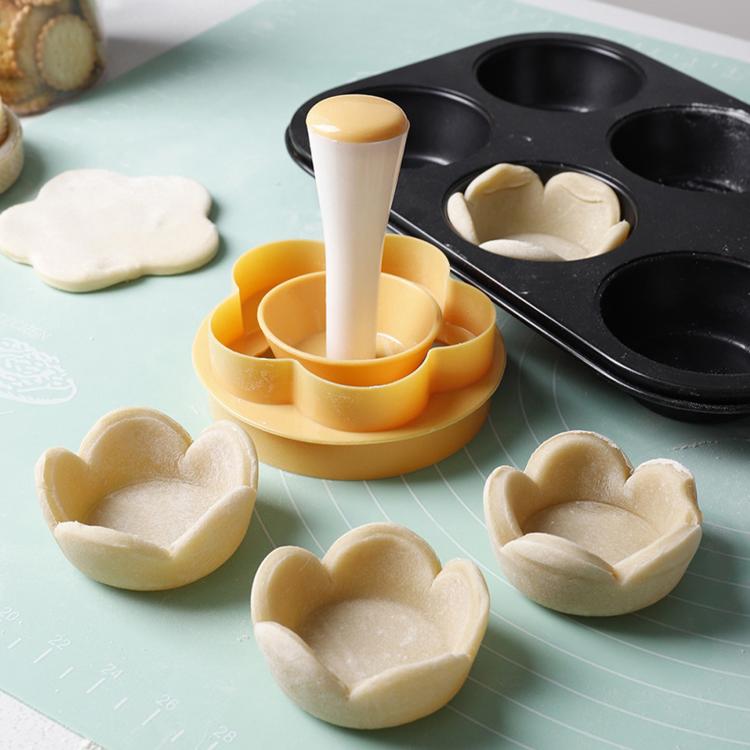 LsCook Cake Cup Press Mold Cookie Rice Ball Mold DIY Baking Tool - OPP Bagged