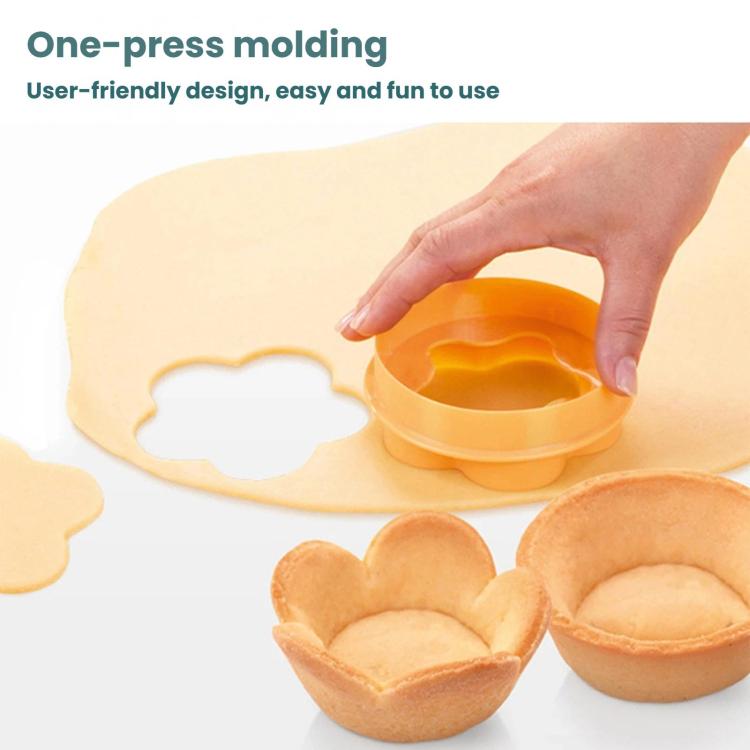 LsCook Cake Cup Press Mold Cookie Rice Ball Mold DIY Baking Tool - OPP Bagged